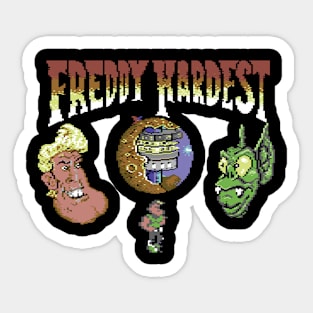 Freddy Hardest Sticker